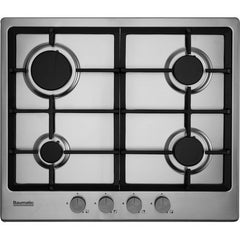Baumatic BHIG620X 60cm Gas Hob - Stainless Steel