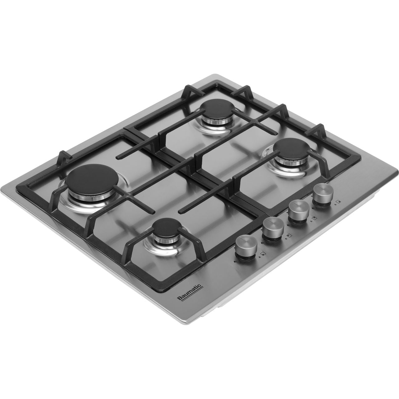 Baumatic BHIG620X 60cm Gas Hob - Stainless Steel