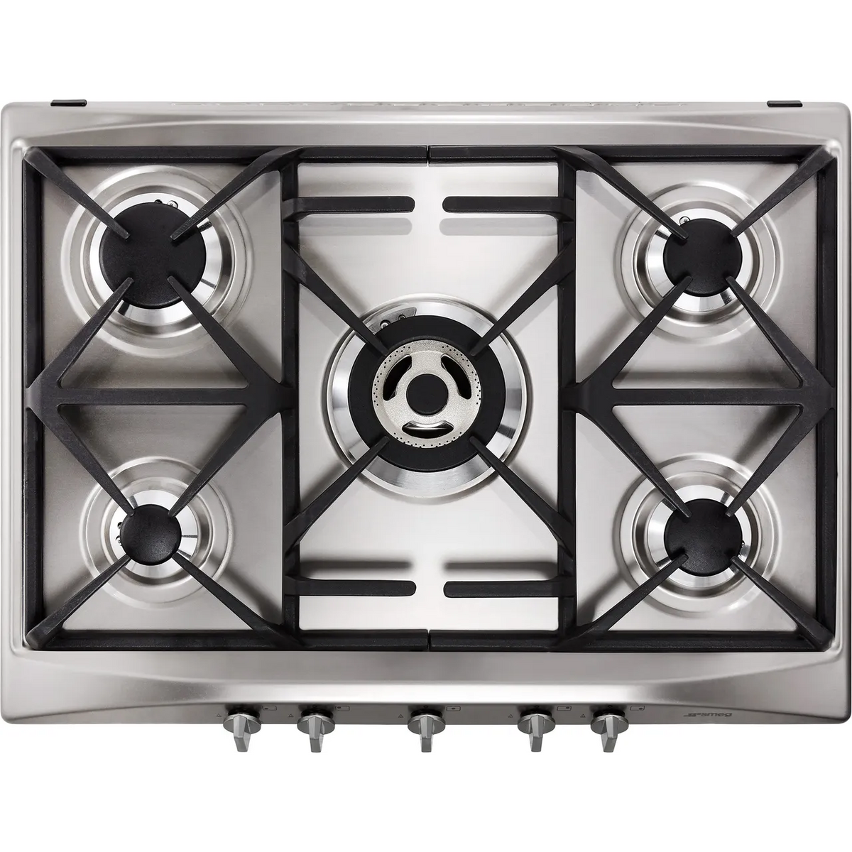 Smeg Cucina SR275XGH2 68cm Gas Hob - Stainless Steel