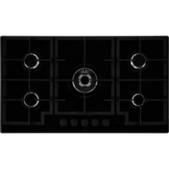 AEG 8000 Flamelight HKB95450NB 88cm Gas Hob - Black