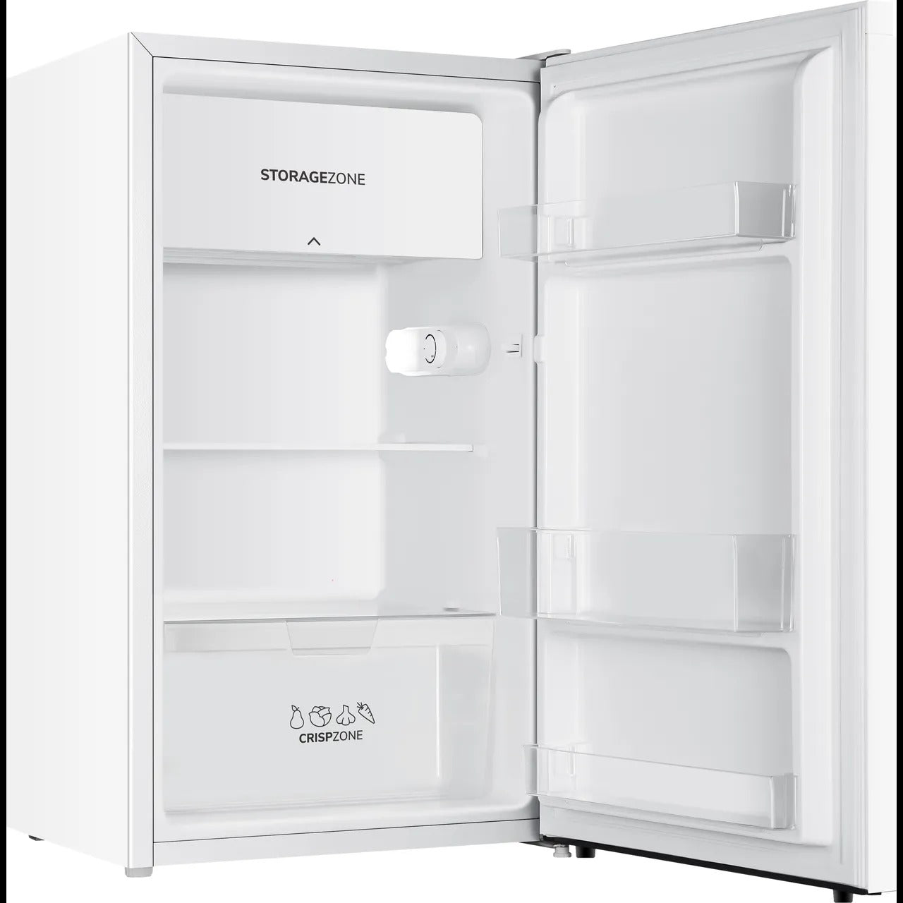 Fridgemaster MUR4894E Compact 84cm High Fridge with Ice Box - White - E Rated
