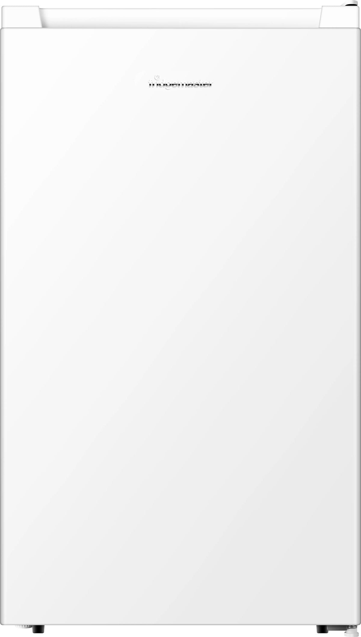Fridgemaster MUR4894E Compact 84cm High Fridge with Ice Box - White - E Rated