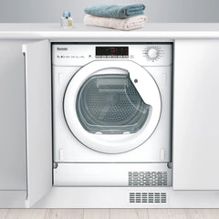 Baumatic BBTDH7A1TE Integrated 7Kg Heat Pump Tumble Dryer